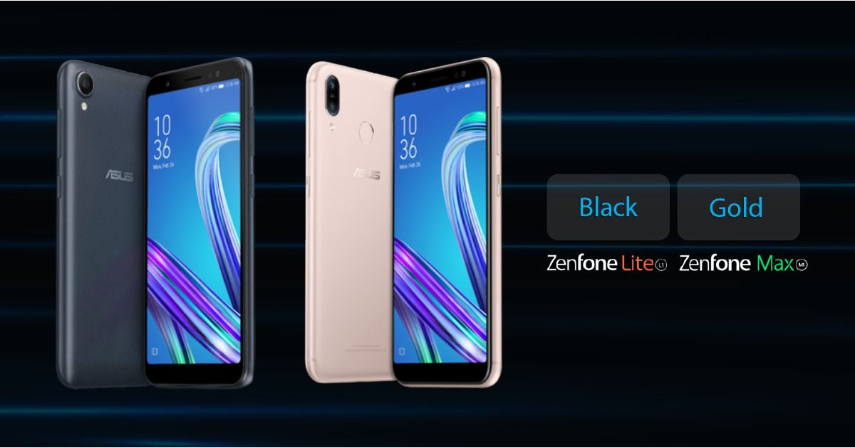 Asus Zenfone Lite (L1) and Zenfone Max (M1) Launched in